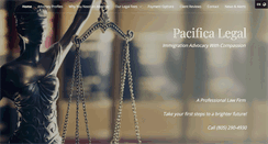 Desktop Screenshot of pacificalegal.com